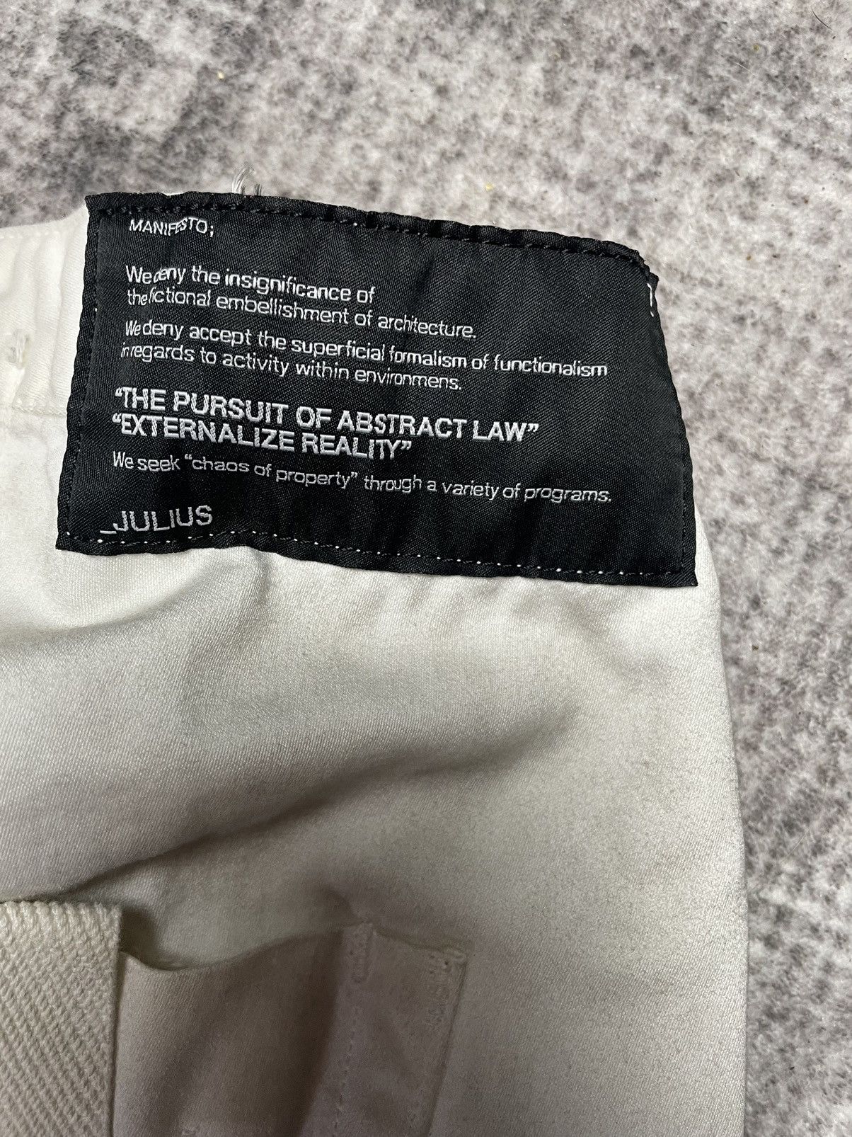Julius Julius Ghost SS14 Asymmetrical Pants Size US 31 - 8 Thumbnail