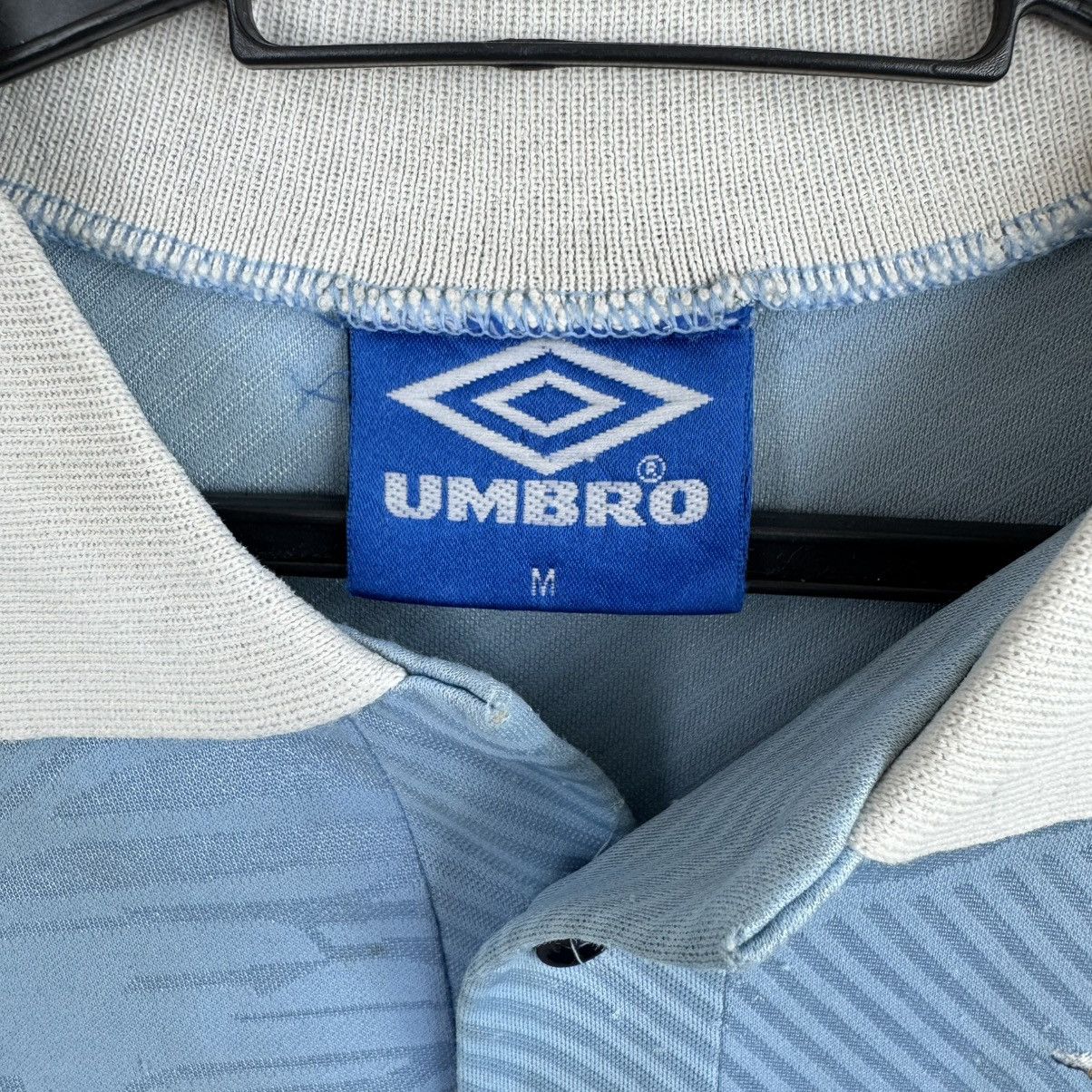 Umbro × Vintage Vintage 90s SS Lazio Banca Di Roma Jersey 1994-1995 Size US M / EU 48-50 / 2 - 6 Thumbnail