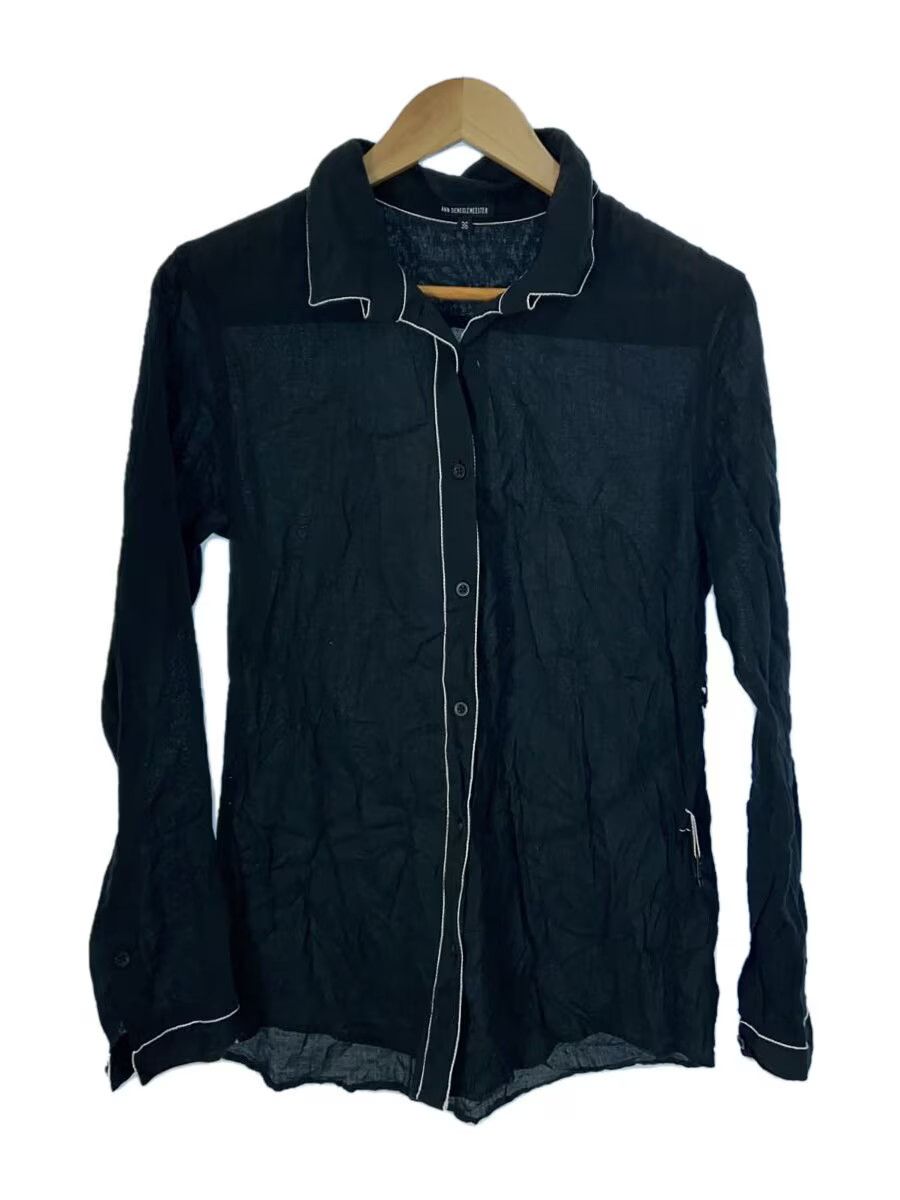 Ann Demeulemeester Contrast Hem Button Up Shirt Size XS / US 0-2 / IT 36-38 - 1 Thumbnail