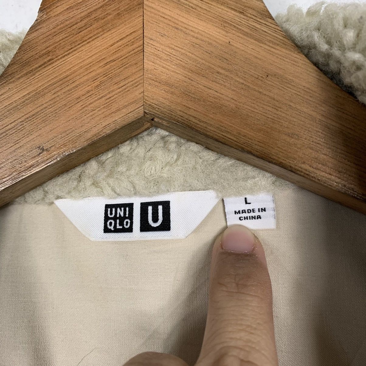 Lemaire × Uniqlo Uniqlo U Lemaire Sherpa Jacket Size L / US 10 / IT 46 - 15 Thumbnail