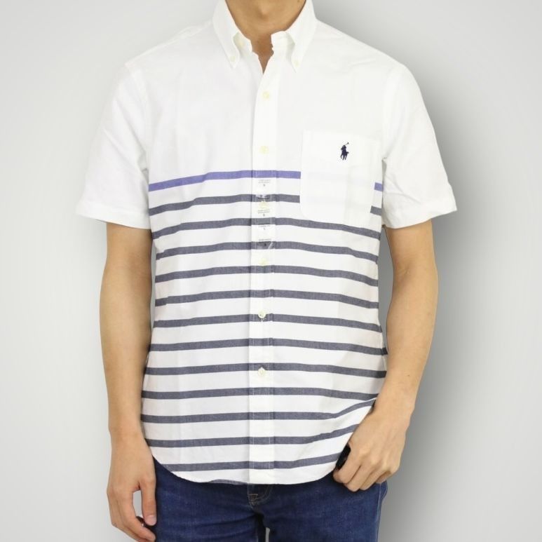 Ralph Lauren Ralph Lauren Men's Striped Oxford Button Down Shirt XXL Size US XXL / EU 58 / 5 - 2 Thumbnail