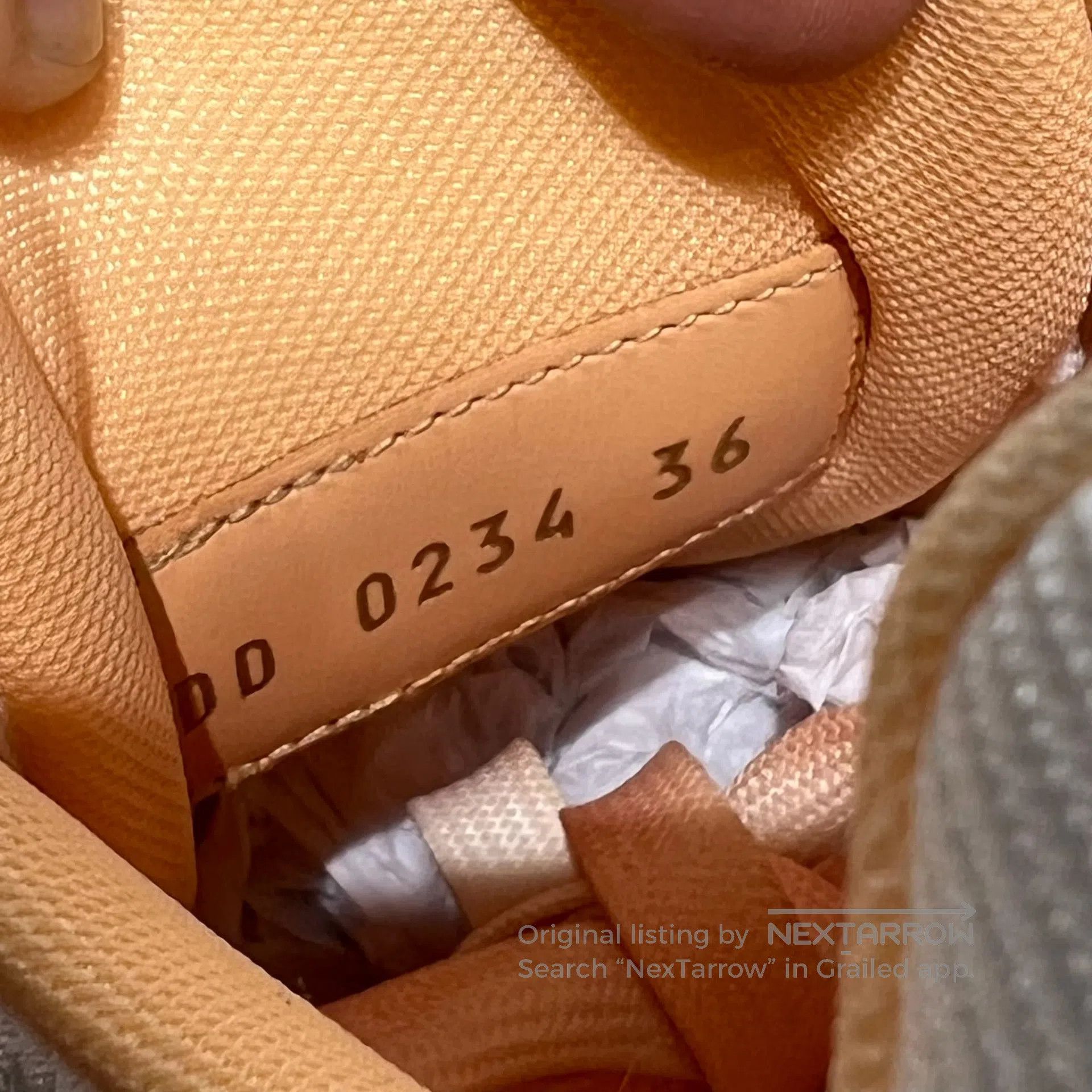 Louis Vuitton Louis Vuitton Trainer White Orange shoes Size US 5.5 / IT 35.5 - 8 Thumbnail
