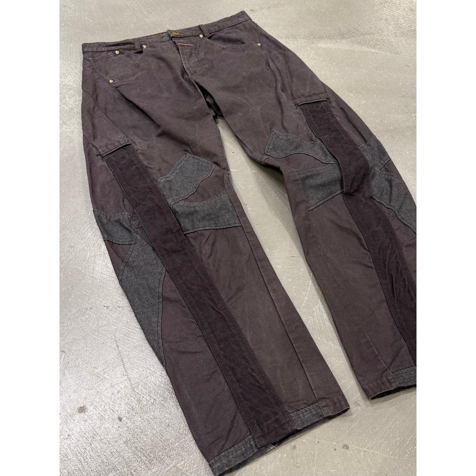 Marithe + Francois Girbaud 2000s Marithe Francois Girbaud paneled work pants Size US 30 / EU 46 - 3 Thumbnail