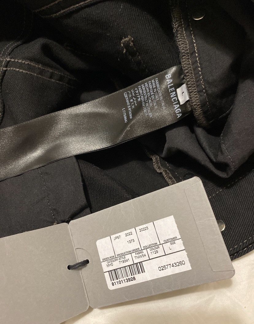 Balenciaga Balenciaga black large baggy jean Size US 41 - 5 Thumbnail