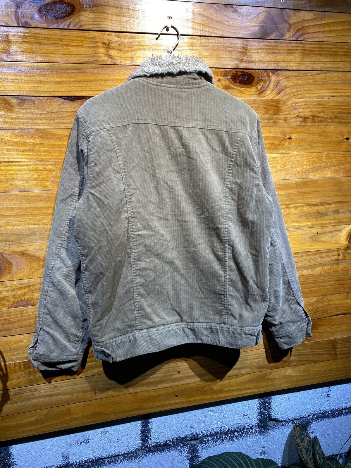 Vintage Town & Country Sunny Surf Edition Corduroy Sherpa Jacket Size US L / EU 52-54 / 3 - 12 Thumbnail