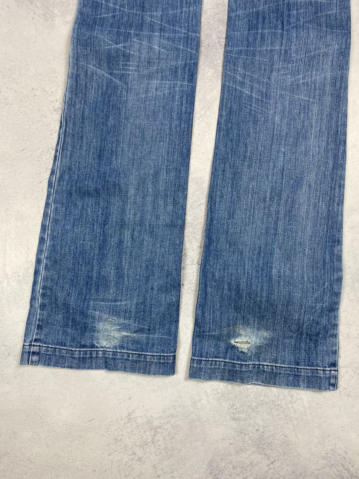 Gucci Gucci Boot Cut Blue Jeans Luxury Italy Designer Women Size 26" / US 2 / IT 38 - 7 Thumbnail