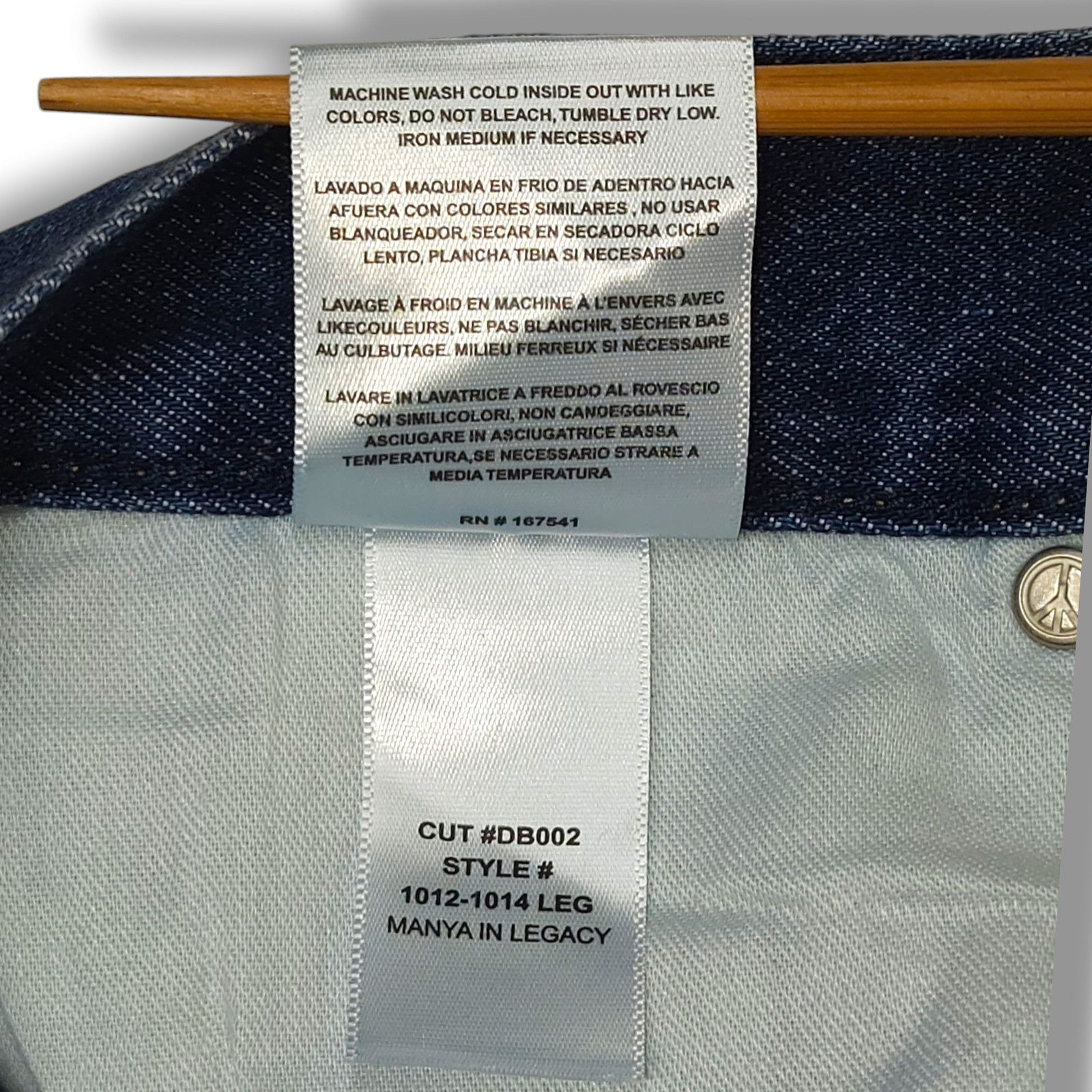 AG Adriano Goldschmied NWT Daily Blue Adriano Goldschmied Straight Jeans Sz. 26 Size 26" / US 2 / IT 38 - 14 Thumbnail