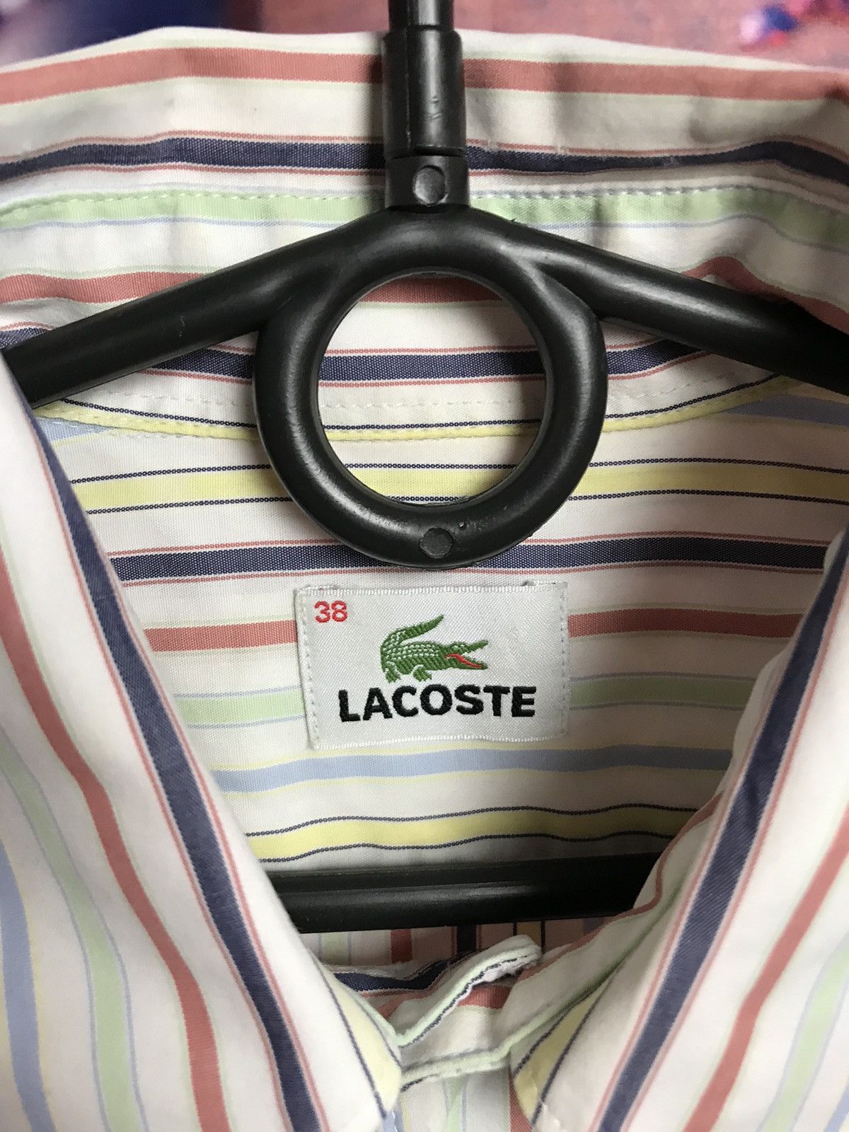Lacoste × Vintage Lacoste luxury streetwear shirt Size US M / EU 48-50 / 2 - 4 Thumbnail