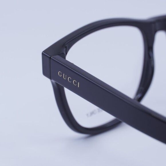 Gucci 🕶️ New Gucci GG1344O 004 Eyeglasses - Grey Frame Size ONE SIZE - 8 Thumbnail