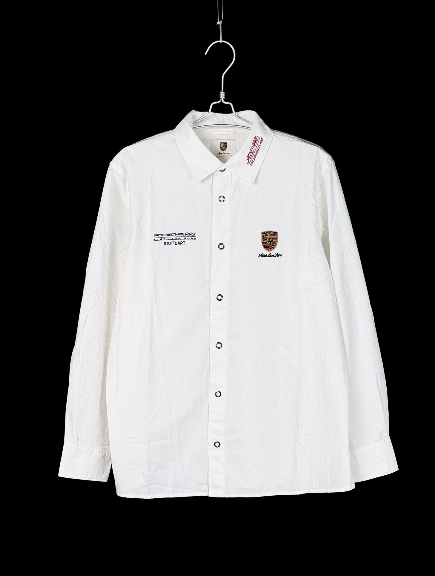Aime Leon Dore × Porsche Design ALD / Porsche 993 Turbo Mechanic Shirt Size US M / EU 48-50 / 2 - 1 Thumbnail
