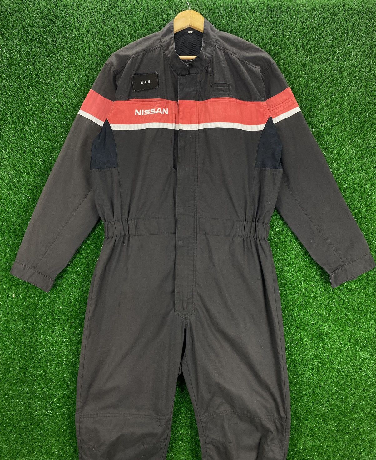 Japanese Brand Vintage Nissan Workwear Coverall Overalls Jumpsuits Size US 31 - 2 Thumbnail
