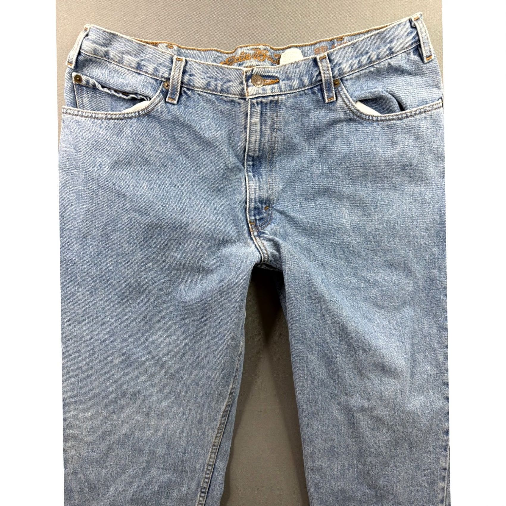 Eddie Bauer Eddie Bauer Relaxed Fit Jeans Mens Light Blue 5-Pocket Denim 100% Cotton 38x34 Jeans Size US 38 / EU 54 - 6 Thumbnail