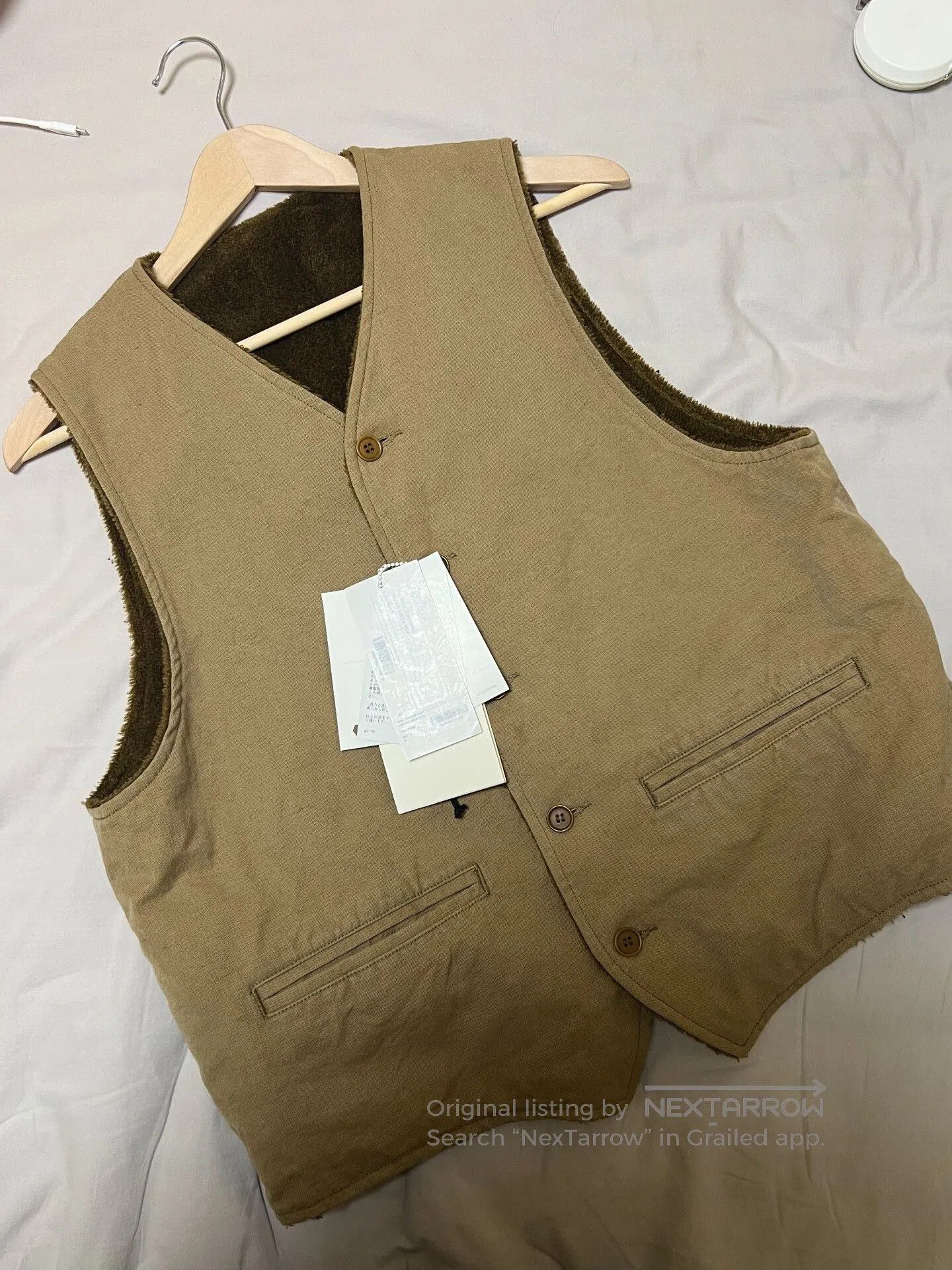 Visvim VISVIM Civilian Deck Vest in Khaki. Size US M / EU 48-50 / 2 - 6 Thumbnail