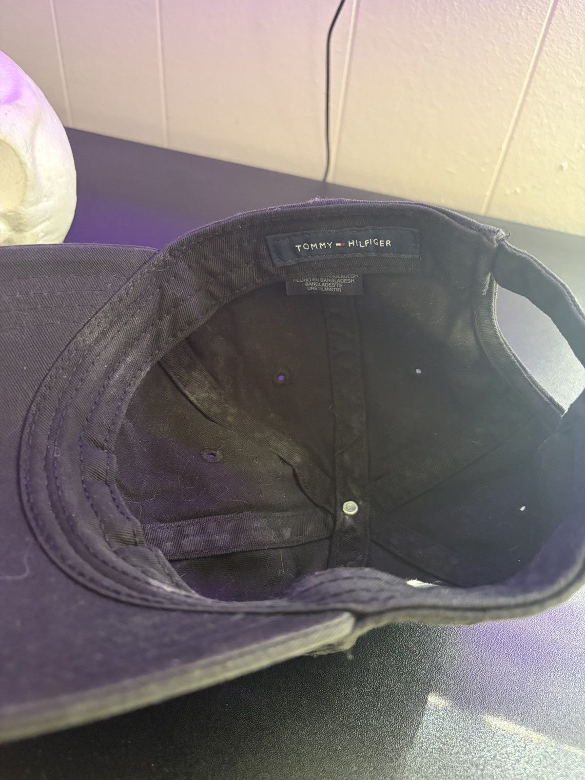Tommy Hilfiger Tommy Hilfiger Black adjustable cap Size ONE SIZE - 5 Thumbnail
