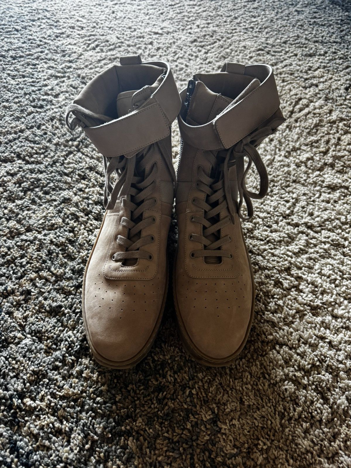 Fear of God Fear of God Suede Laced-Up Boots Size US 13 / EU 46 - 4 Thumbnail