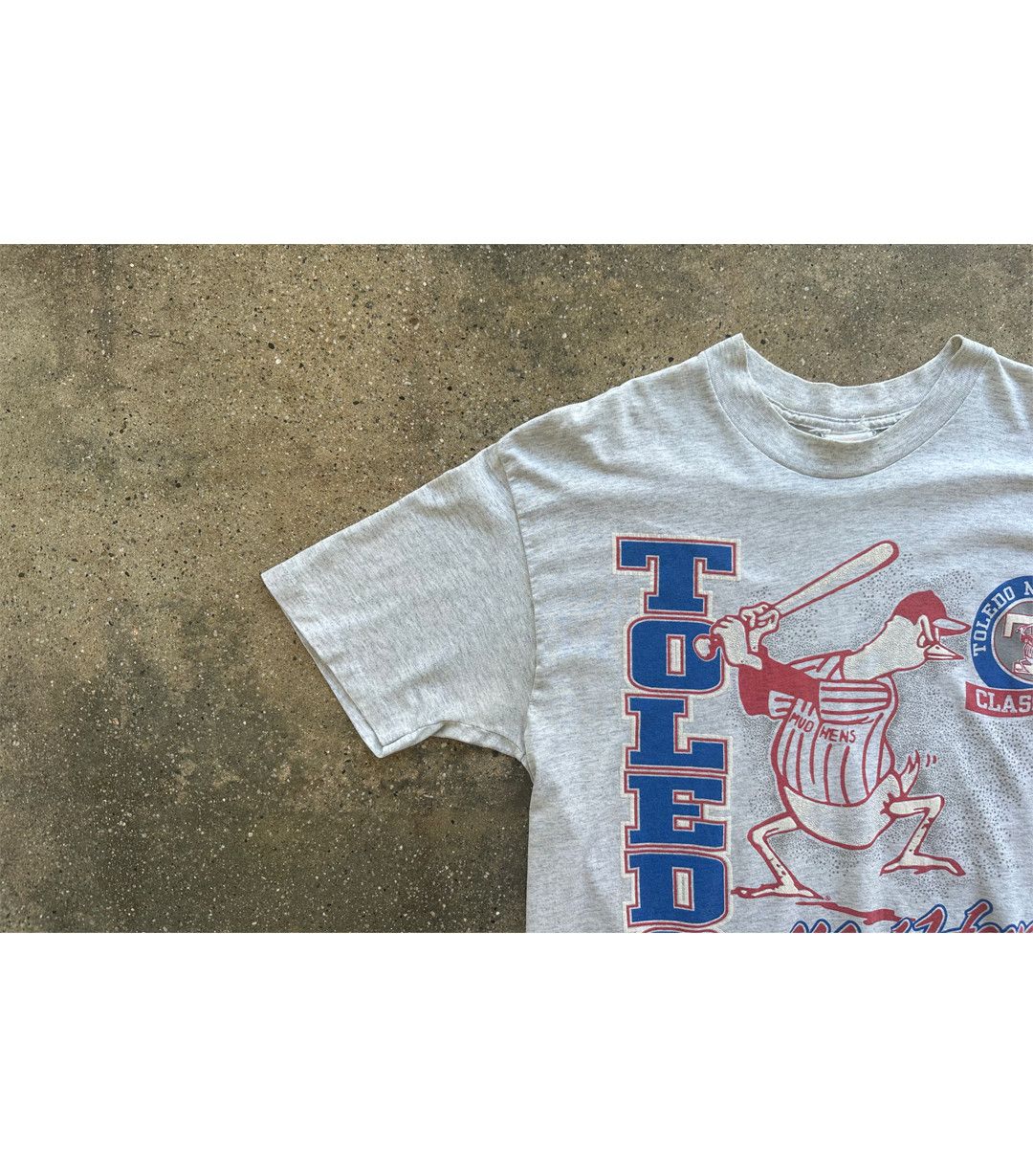 Vintage 1993 Vintage Toledo Mud Hens T-Shirt Size US L / EU 52-54 / 3 - 3 Thumbnail
