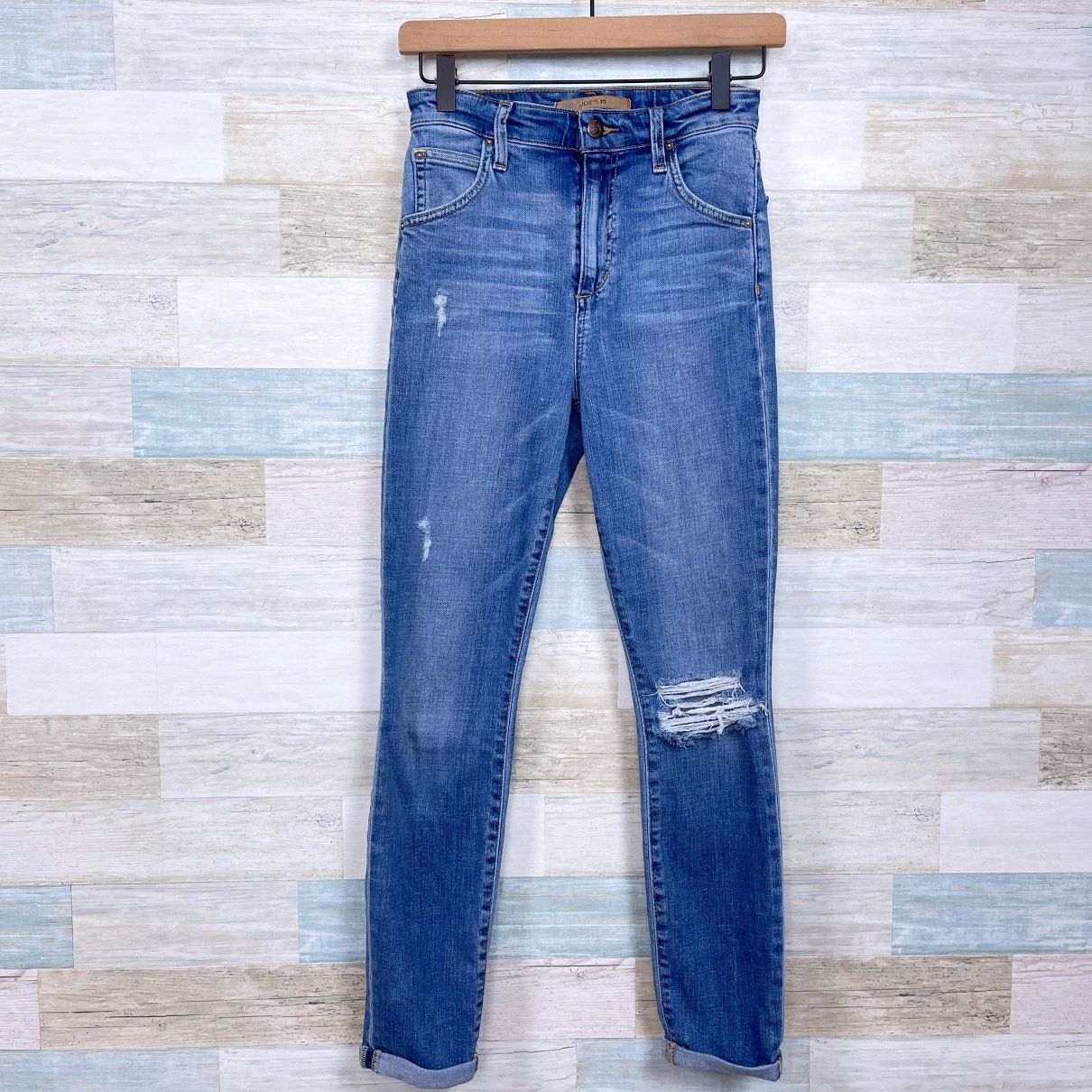 Other Joes Jeans The Bella 11" High Rise Skinny Crop Womens 25 Size 25" / US 0 / IT 36 - 1 Thumbnail