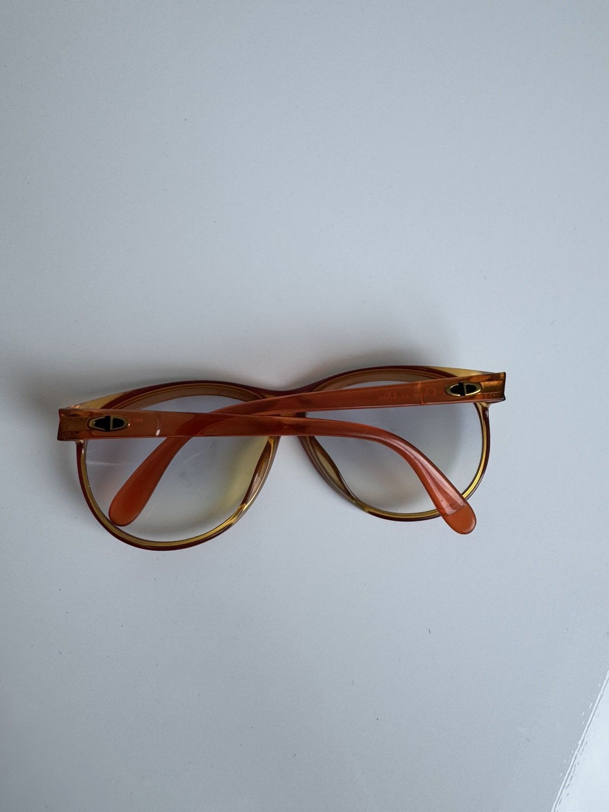 Christian Dior Monsieur Christian Dior Sunglasses Oversized Orang Gradient Retro Size ONE SIZE - 6 Thumbnail