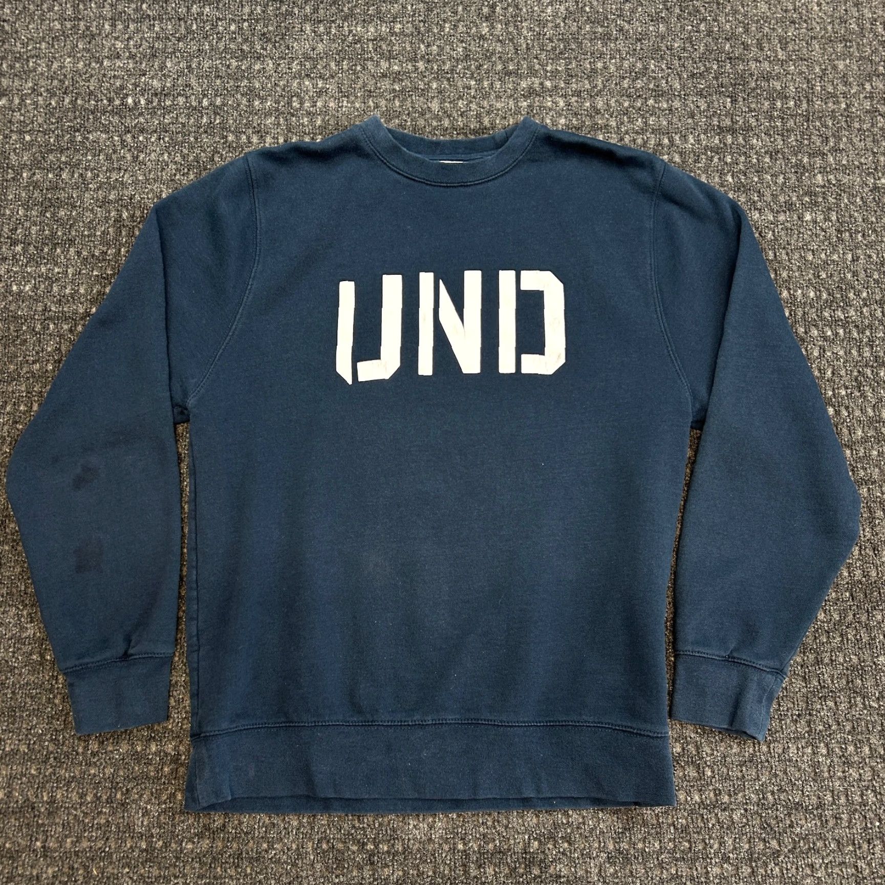 Undefeated VINTAGE Undefeated Sweatshirt Crewneck L Blue USA Men Graphic Print Logo Pullover Comfort Cotton Polyester Fleece Size US L / EU 52-54 / 3 - 4 Thumbnail