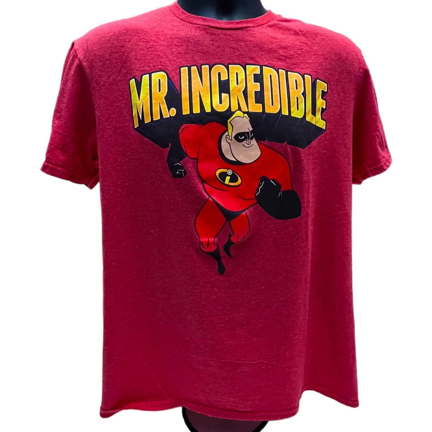 Disney Mr. Incredible Shirt Red Short Sleeve Incredibles Disney Size US L / EU 52-54 / 3 - 1 Thumbnail
