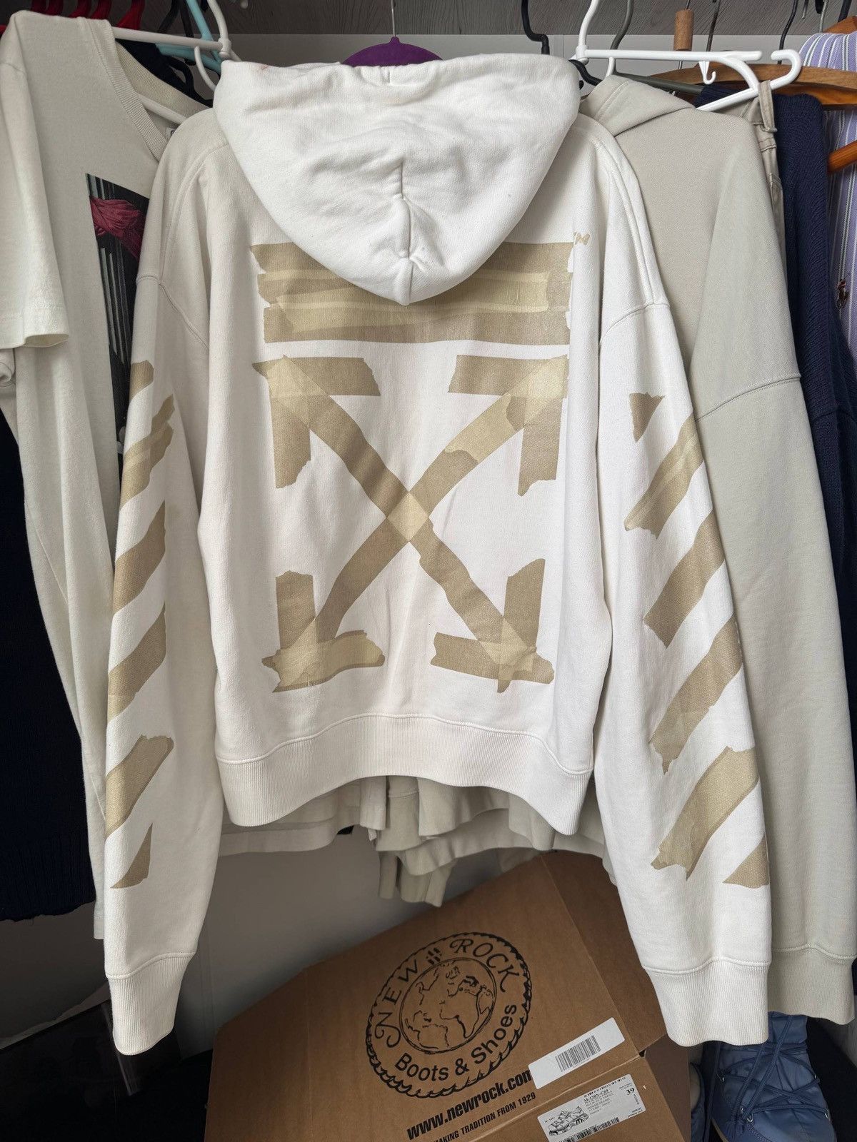 Off-White Off-White Hoodie Size US L / EU 52-54 / 3 - 2 Thumbnail