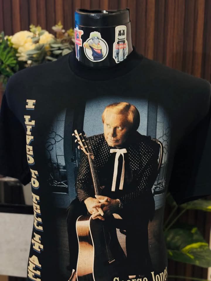 Vintage Vintage X Solo Singer X George Jones X Tour 1996 Size US L / EU 52-54 / 3 - 3 Thumbnail