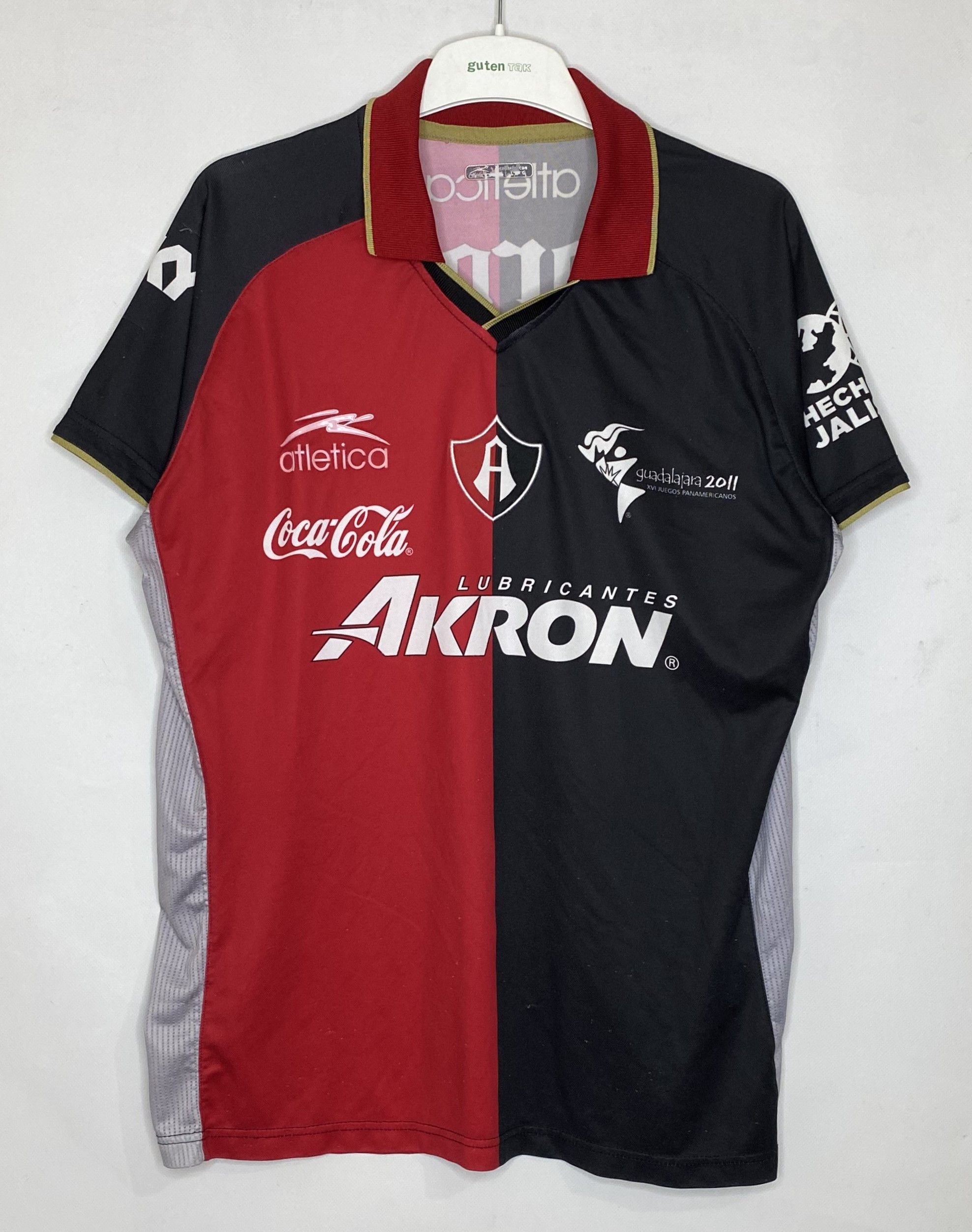 Atletica ATLAS 2011 2012 HOME FOOTBALL SHIRT SOCCER JERSEY ATLETICA Size US L / EU 52-54 / 3 - 1 Thumbnail