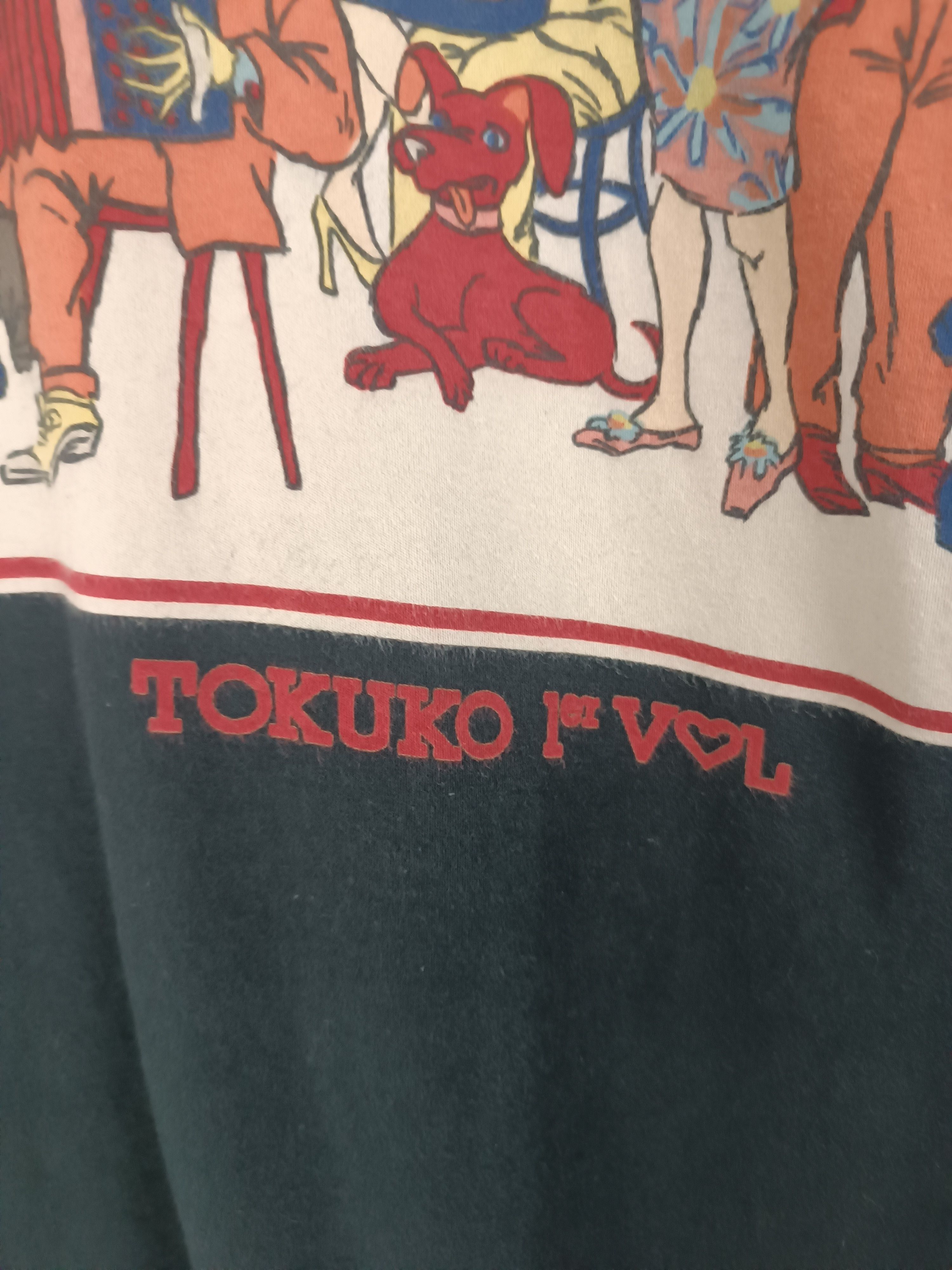 Japanese Brand VINTAGE 90'S TOKUKO IER VOL ART AOP RARE TEE PICASSO FRIDA Size US XL / EU 56 / 4 - 9 Thumbnail