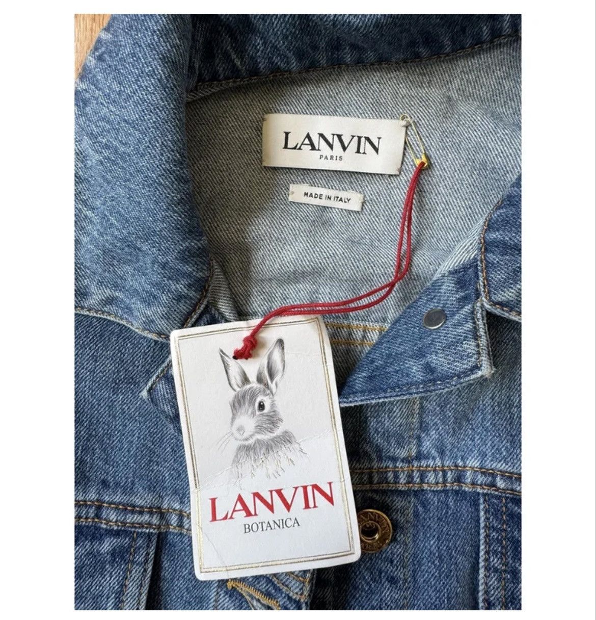 Lanvin Lanvin Botanica long sleeve denim jacket Size XS / US 0-2 / IT 36-38 - 2 Thumbnail