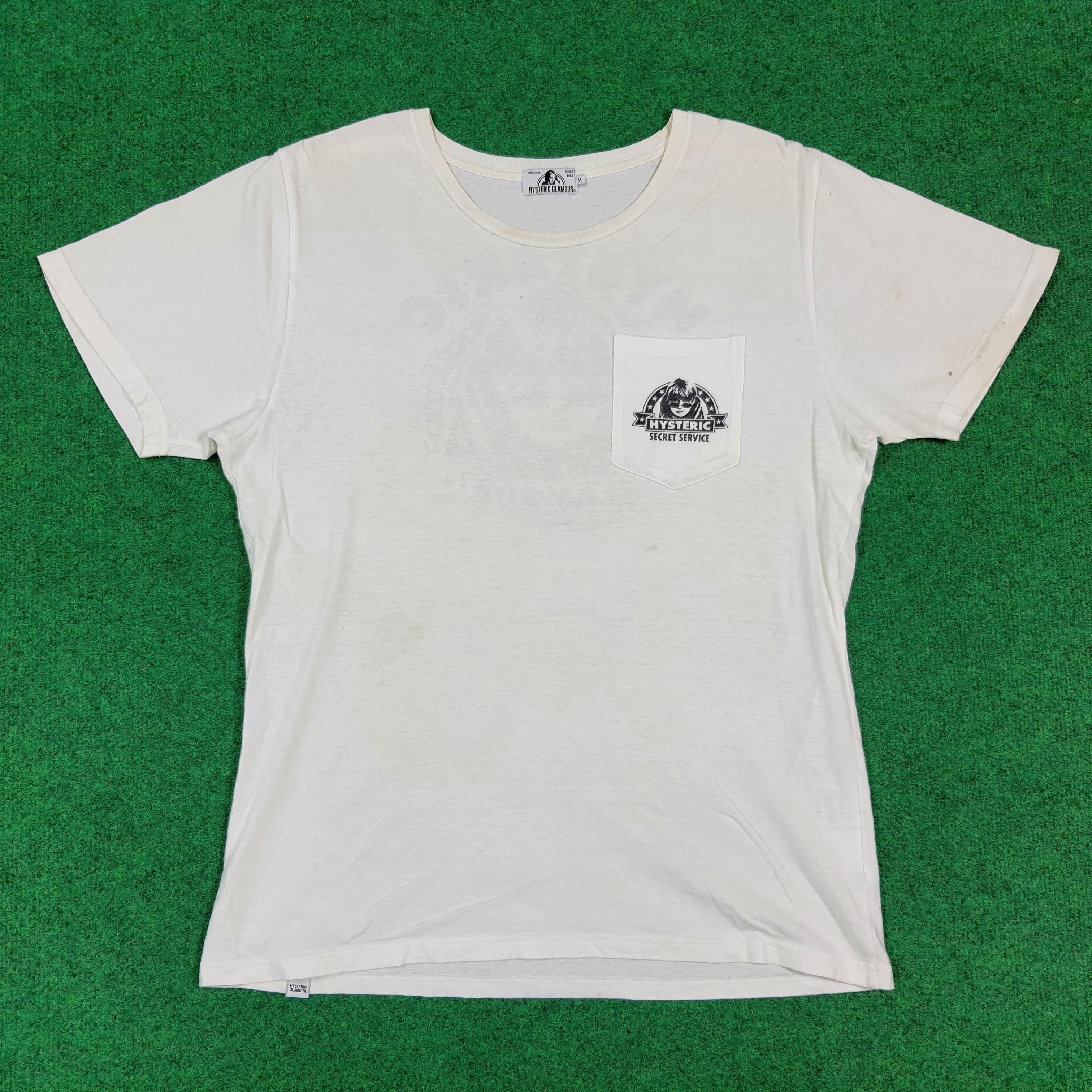 Hysteric Glamour Vintage Hysteric Glamour Secret Service Pocket Tee C299N2 Size US M / EU 48-50 / 2 - 4 Thumbnail