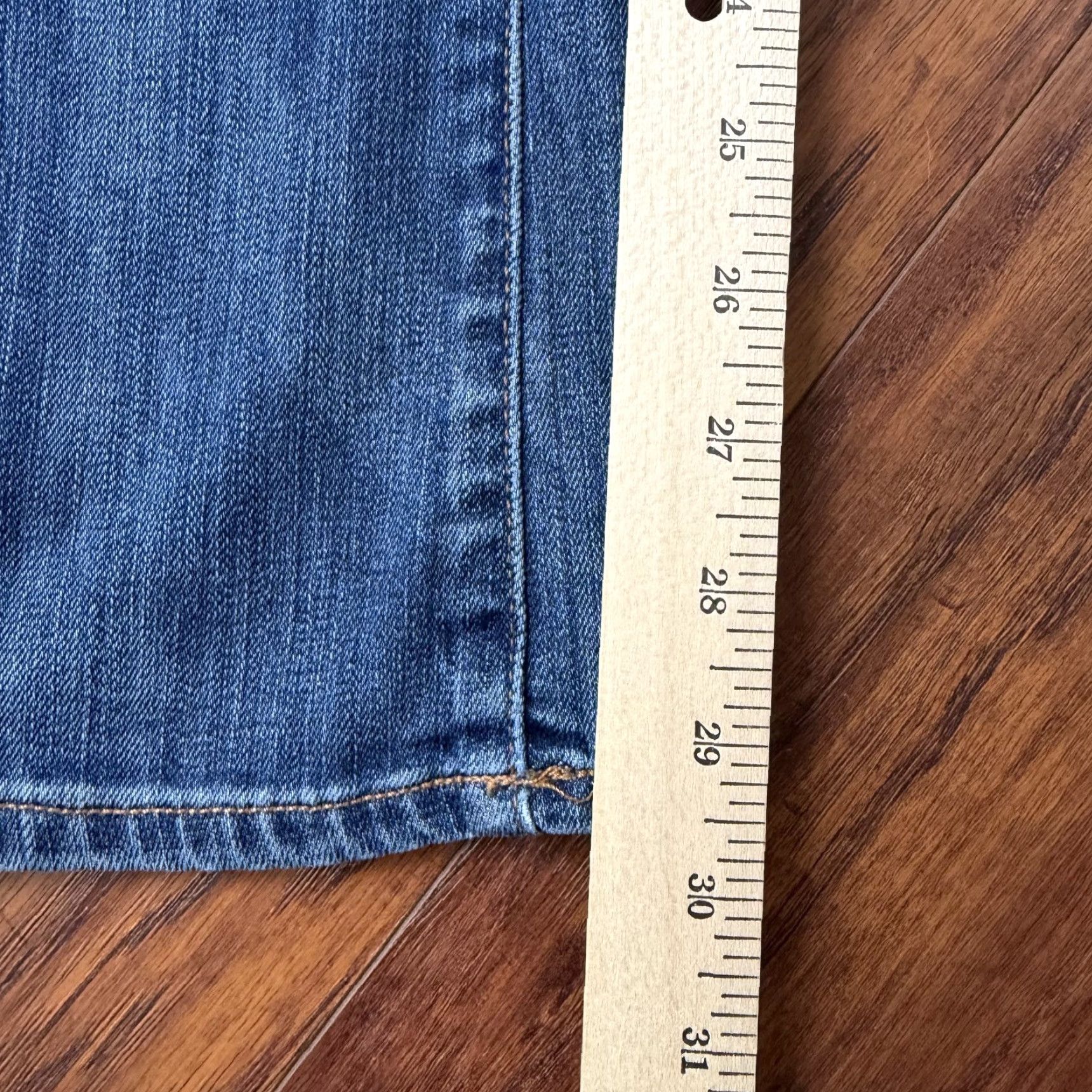 Ralph Lauren Denim & Supply Ralph Lauren Jeans Womens 30 Bootcut Skinny Stretch Low Rise 28x30 Blue Denim Jumpers? Size 30" / US 8 / IT 44 - 6 Thumbnail