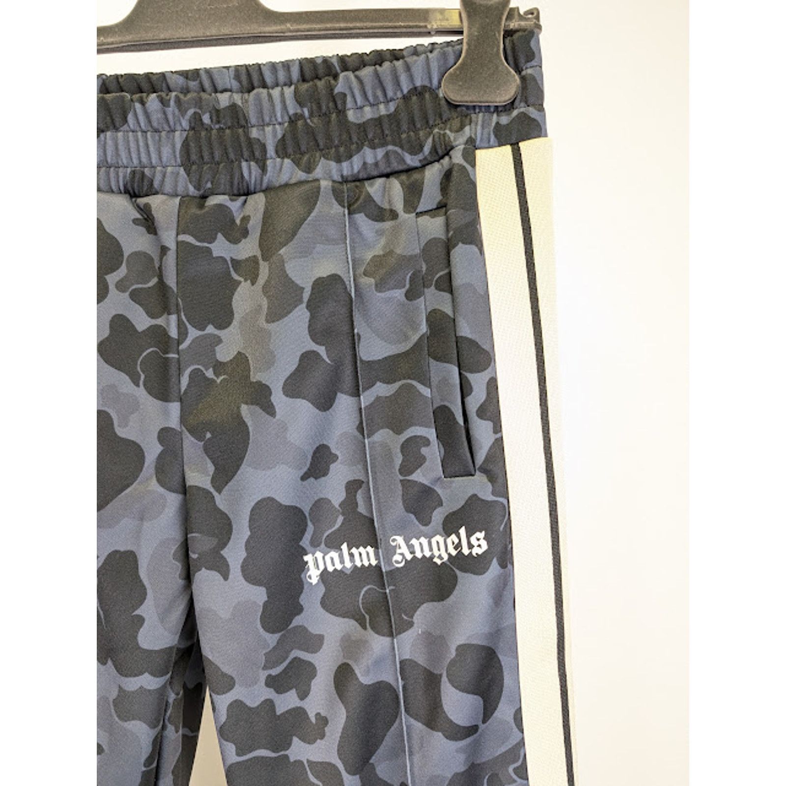 Palm Angels o1rshd1 Night Camo Track Pant in Black / White Size US 34 / EU 50 - 8 Thumbnail