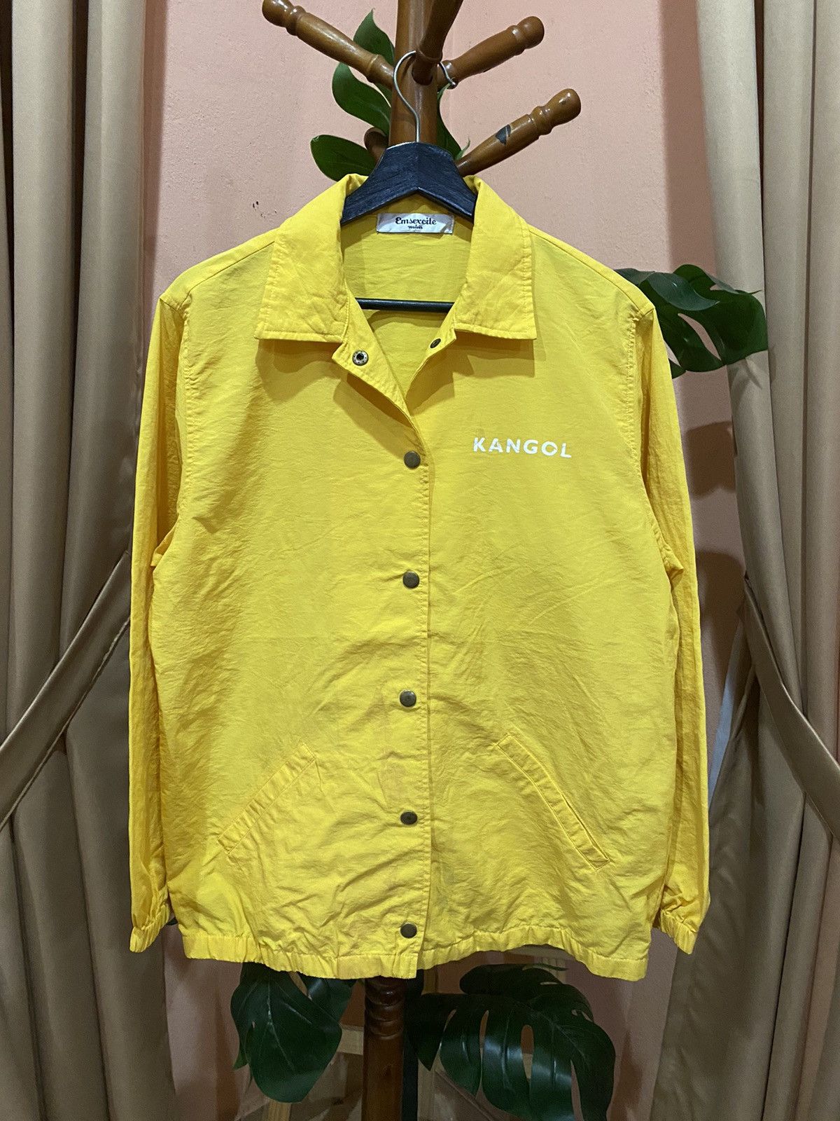 Kangol Vintage Yellow Kangol Jacket Casual Lightweight Style Size US S / EU 44-46 / 1 - 2 Thumbnail