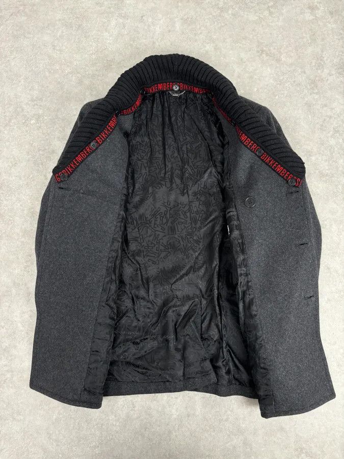 Dirk Bikkembergs AW2009 Dirk Bikkembergs Grey Classy Wool Officer Jacket Size 42R - 7 Thumbnail