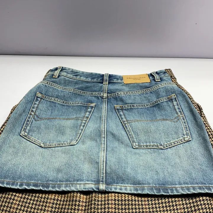 Balenciaga Balenciaga Balenciaga FW21 Checkered Midi Skirt -2507 Size US 38 / EU 54 - 9 Thumbnail