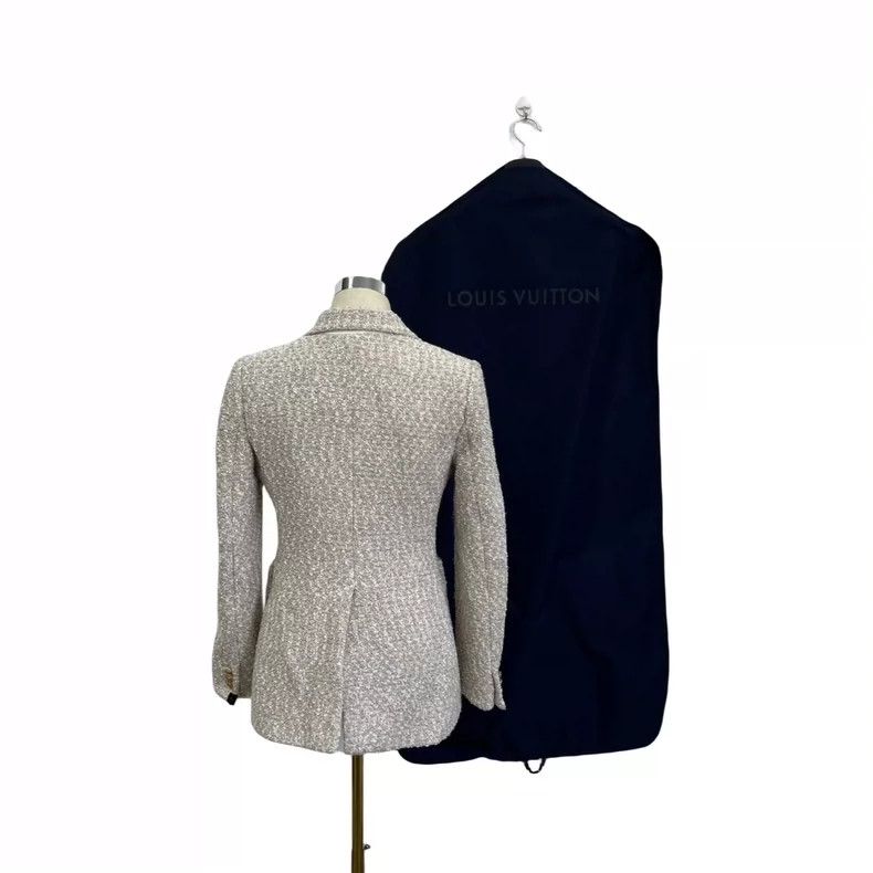 Louis Vuitton Louis Vuitton White logo blazer Size XS / US 0-2 / IT 36-38 - 2 Thumbnail