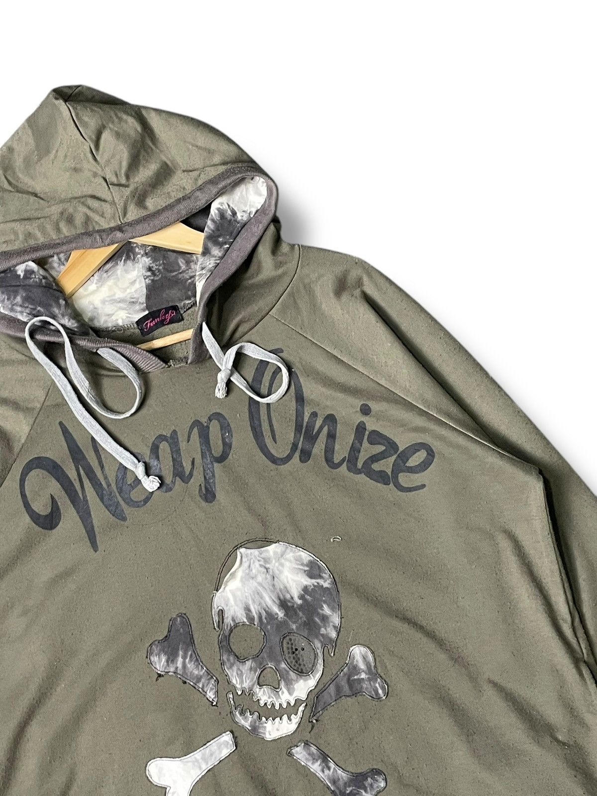 Japanese Brand Funky Japanese Brand Skull Print Hoodies (63) Size US M / EU 48-50 / 2 - 3 Thumbnail