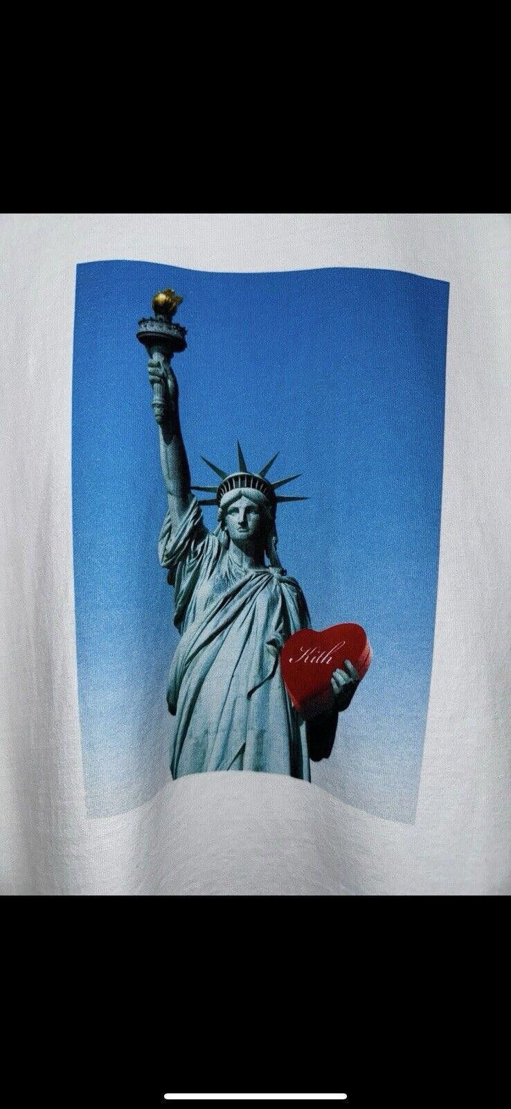 Kith Kith Lady Liberty Love Long Sleeve NYC White Shirt L Size US L / EU 52-54 / 3 - 2 Thumbnail