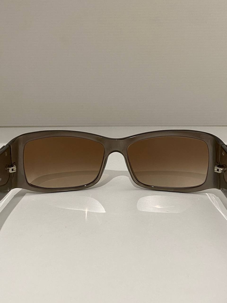 Celine Celine Shield Logo Rectangle Oversized Vintage Sunglasses Size ONE SIZE - 9 Thumbnail