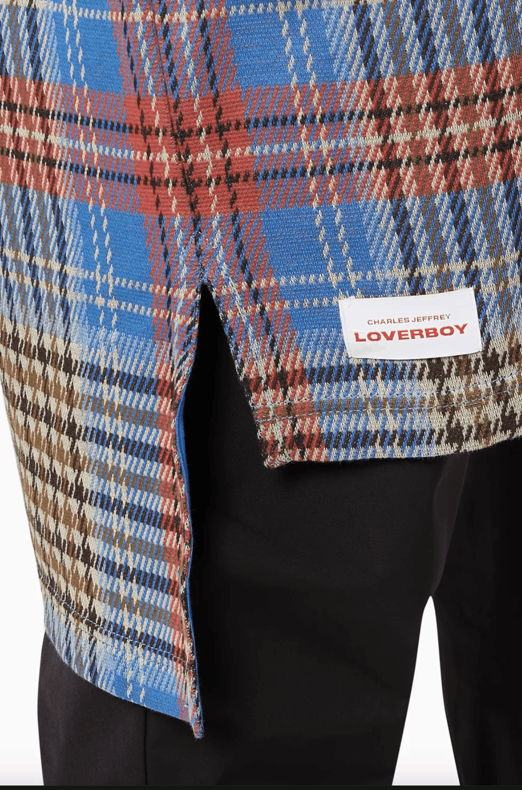 Charles Jeffrey LOVERBOY × Fred Perry Charles Jeffrey Loverboy x Fred Perry Longline Tartan Polo Size US M / EU 48-50 / 2 - 6 Thumbnail