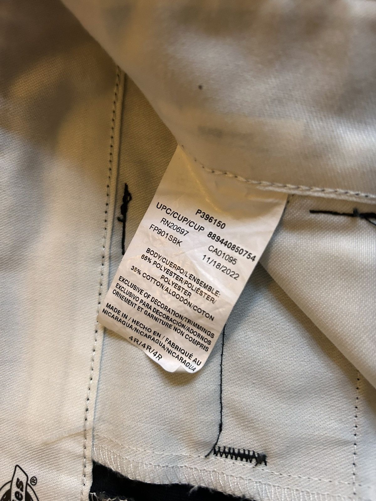 Dickies Dickies Wide Legged Work Trousers Size US 28 / EU 44 - 5 Thumbnail