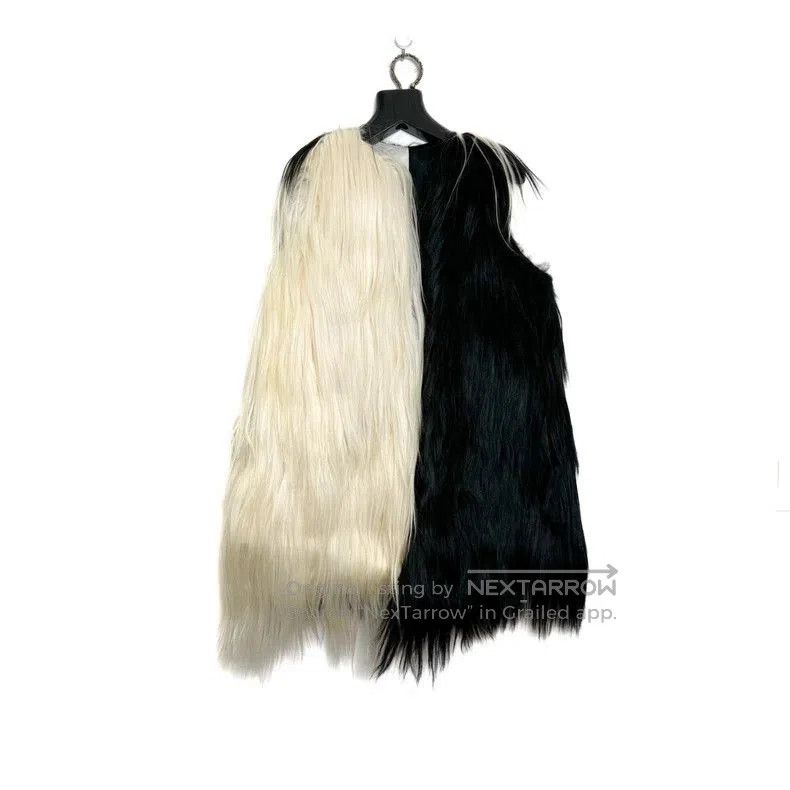Chrome Hearts Chrome Hearts Black White Fur Vest. Size US XS / EU 42 / 0 - 3 Thumbnail