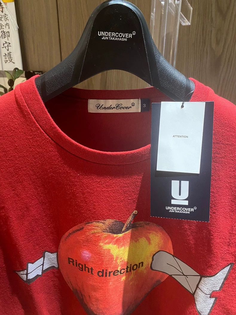 Undercover Undercover 18ss red apple nail short sleeves Size US L / EU 52-54 / 3 - 3 Thumbnail