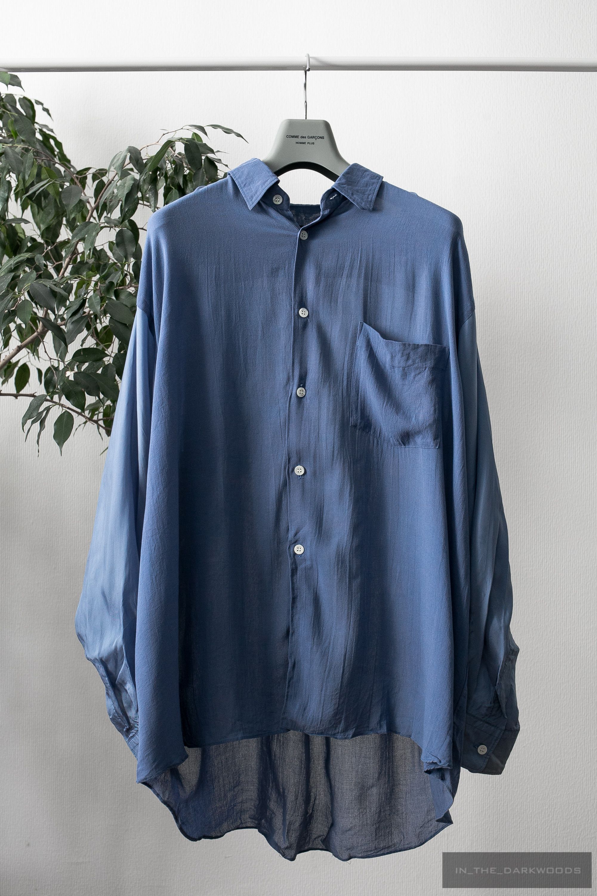 Comme des Garcons Homme Plus 1993SS rayon shirt Size US M / EU 48-50 / 2 - 1 Thumbnail