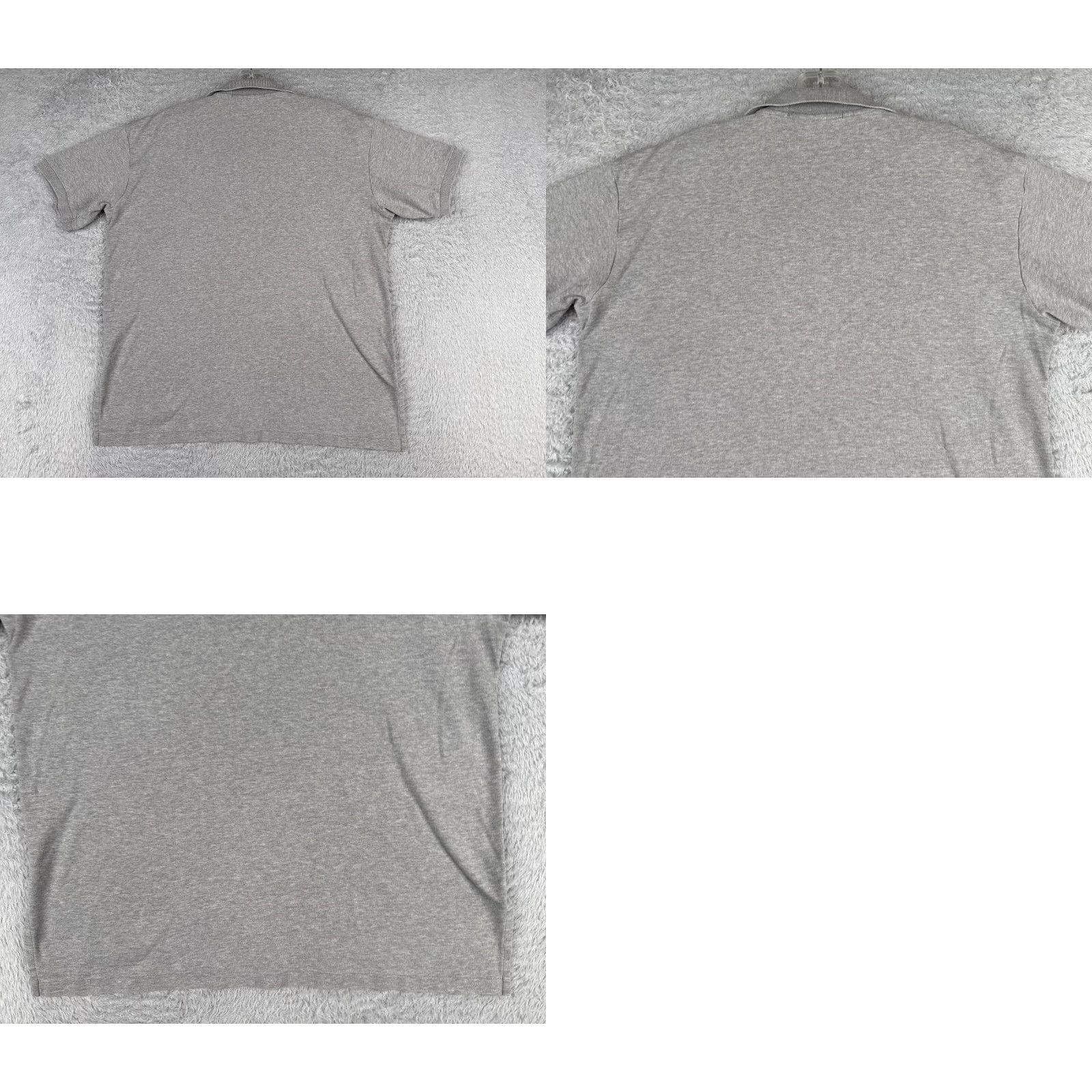 Ralph Lauren VINTAGE Ralph Lauren Polo Shirt Men Large Gray Cotton Jersey Pony Golf Size US L / EU 52-54 / 3 - 9 Thumbnail