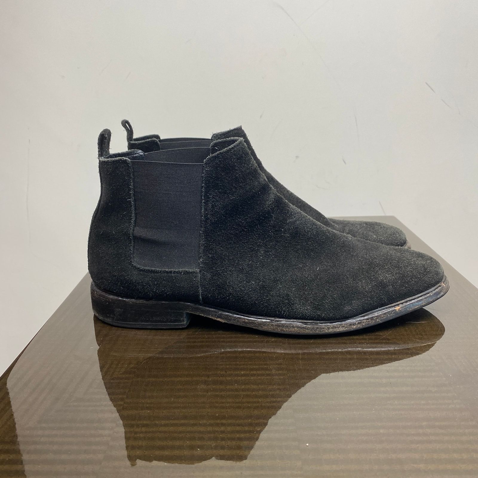 Allsaints Allsaints Suede Slip On Ankle Chelsea Boots Men's 46 US 12 Size US 12 / EU 45 - 3 Thumbnail