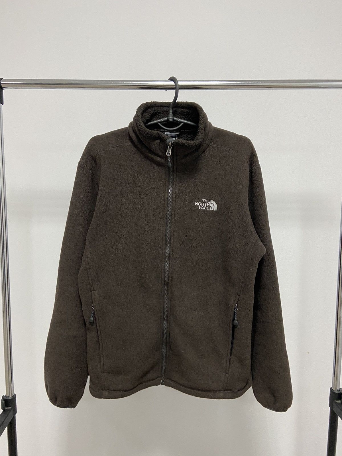 The North Face × Vintage The North Face Vintage Sweatshirt Fleece Brown Size US S / EU 44-46 / 1 - 1 Thumbnail