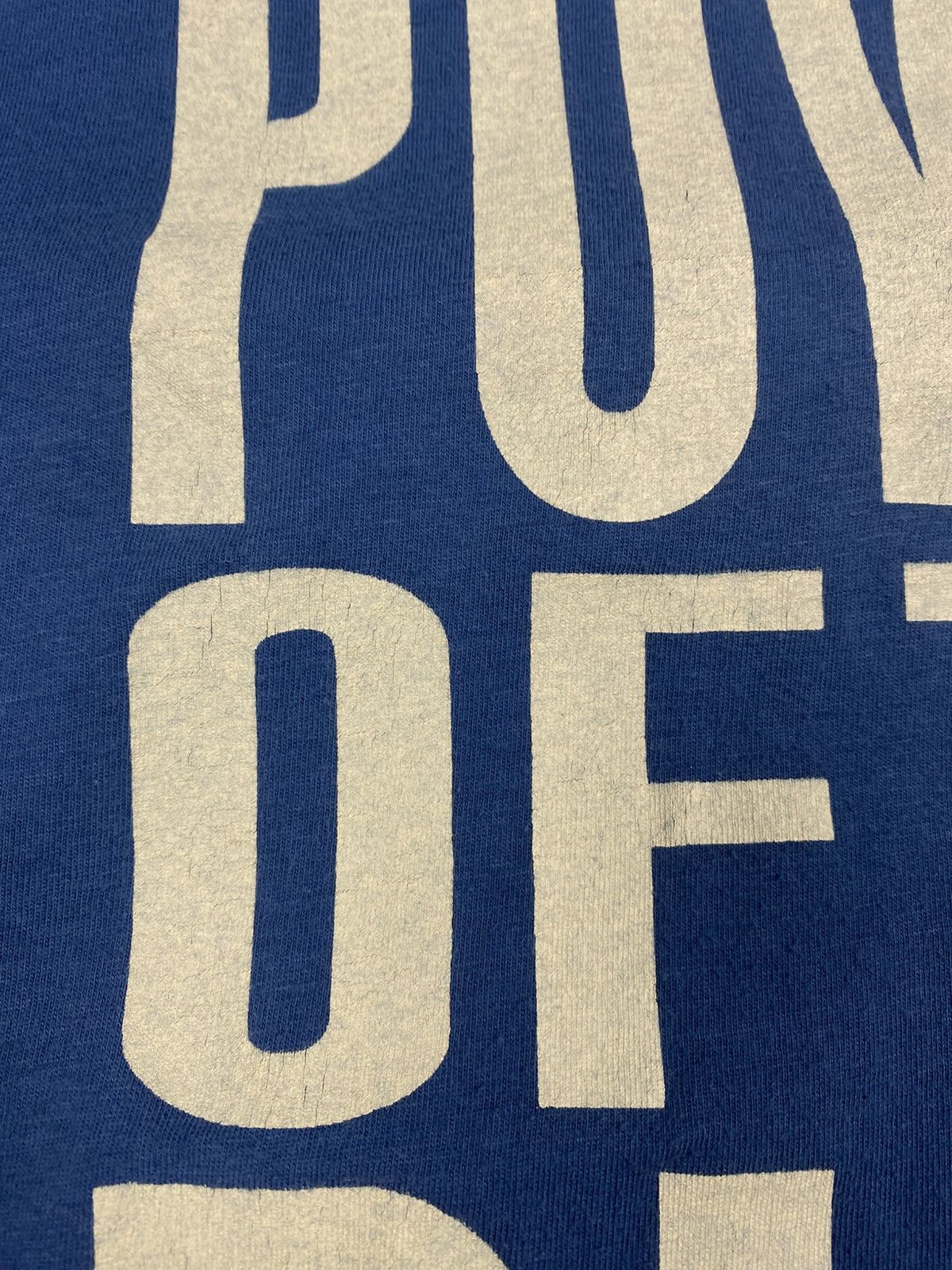 Levi's Vintage Levi’s Power of the Blue Graphic Tee Y2K 90s USA Size US XL / EU 56 / 4 - 10 Thumbnail