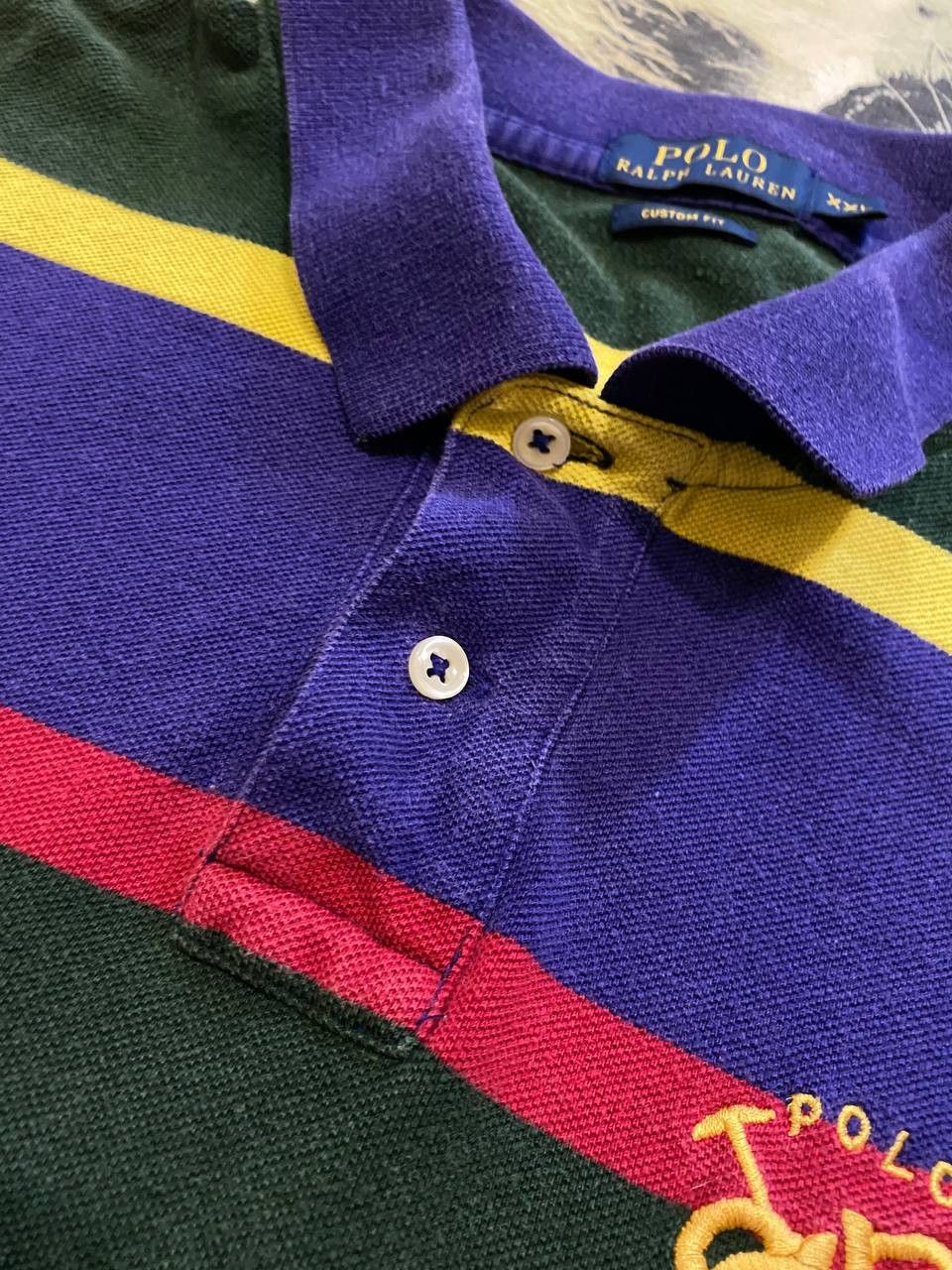 Polo Ralph Lauren Polo Ralph Lauren T-shirt Size US XXL / EU 58 / 5 - 4 Thumbnail