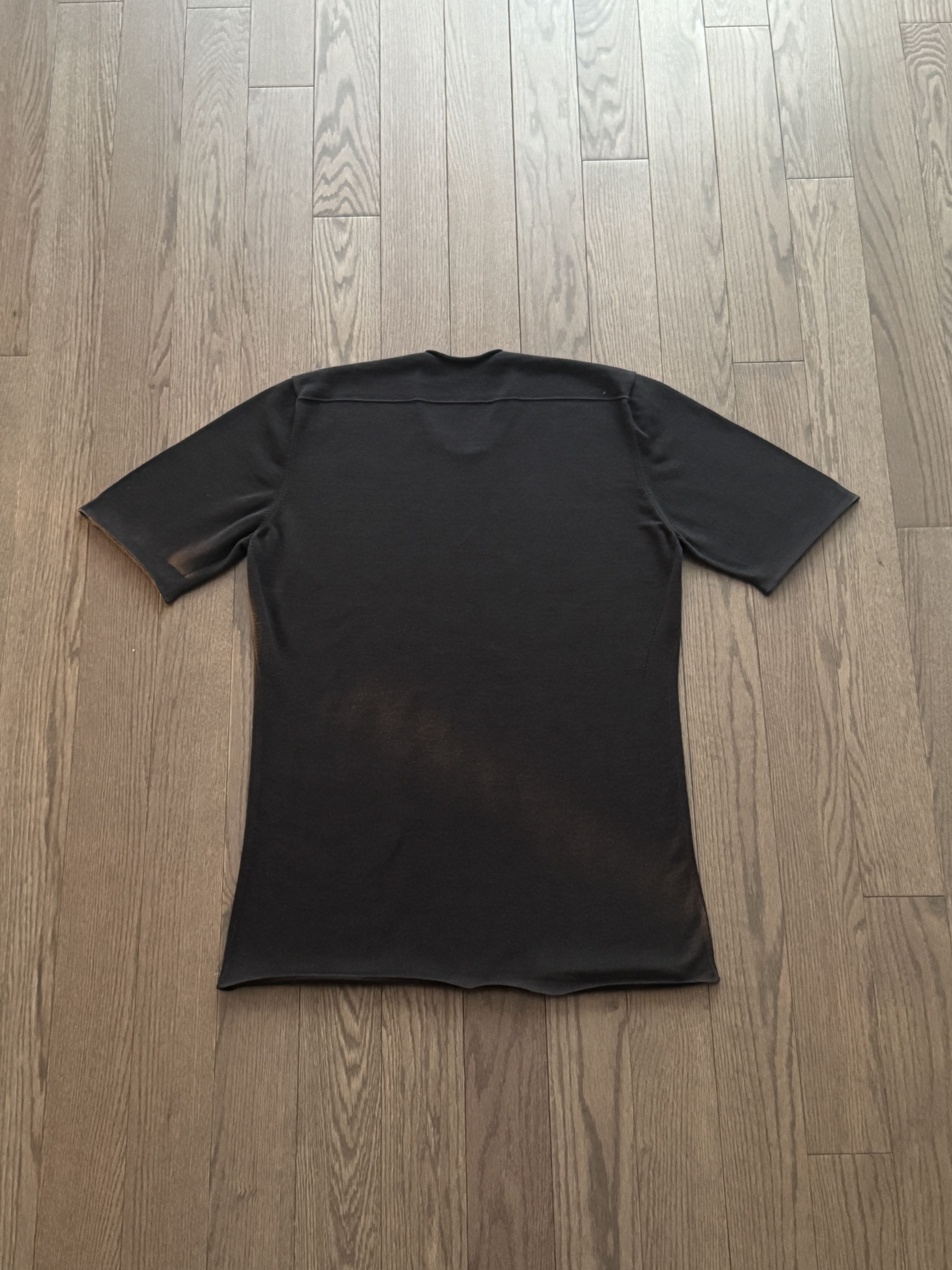 Label Under Construction LUC SEAMLESS SHOULDER TEE - COTTON - DARK GREY - SIZE 50 Size US M / EU 48-50 / 2 - 2 Thumbnail